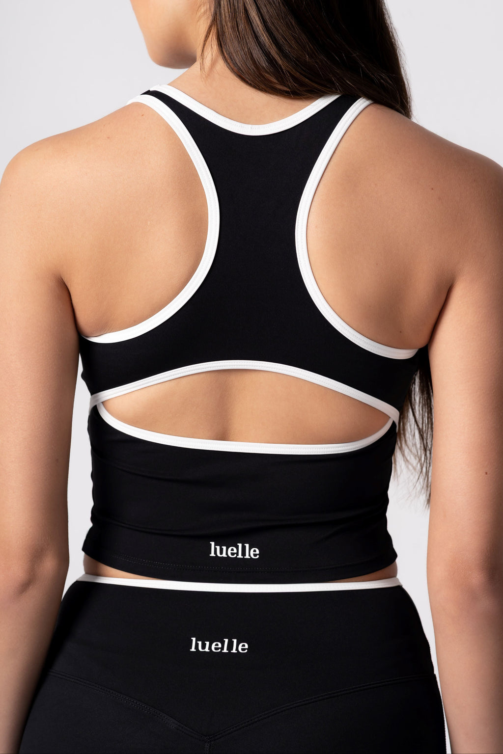 Studio Contrast Top In Black