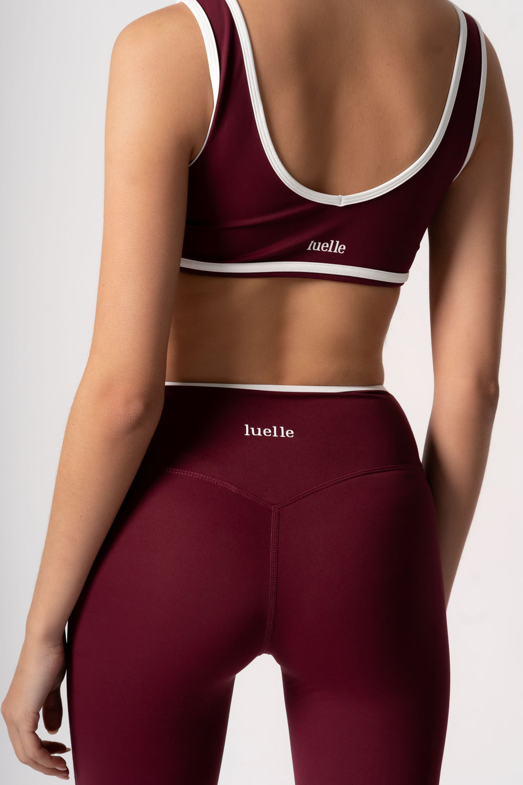 Studio Contrast Bra - Burgundy