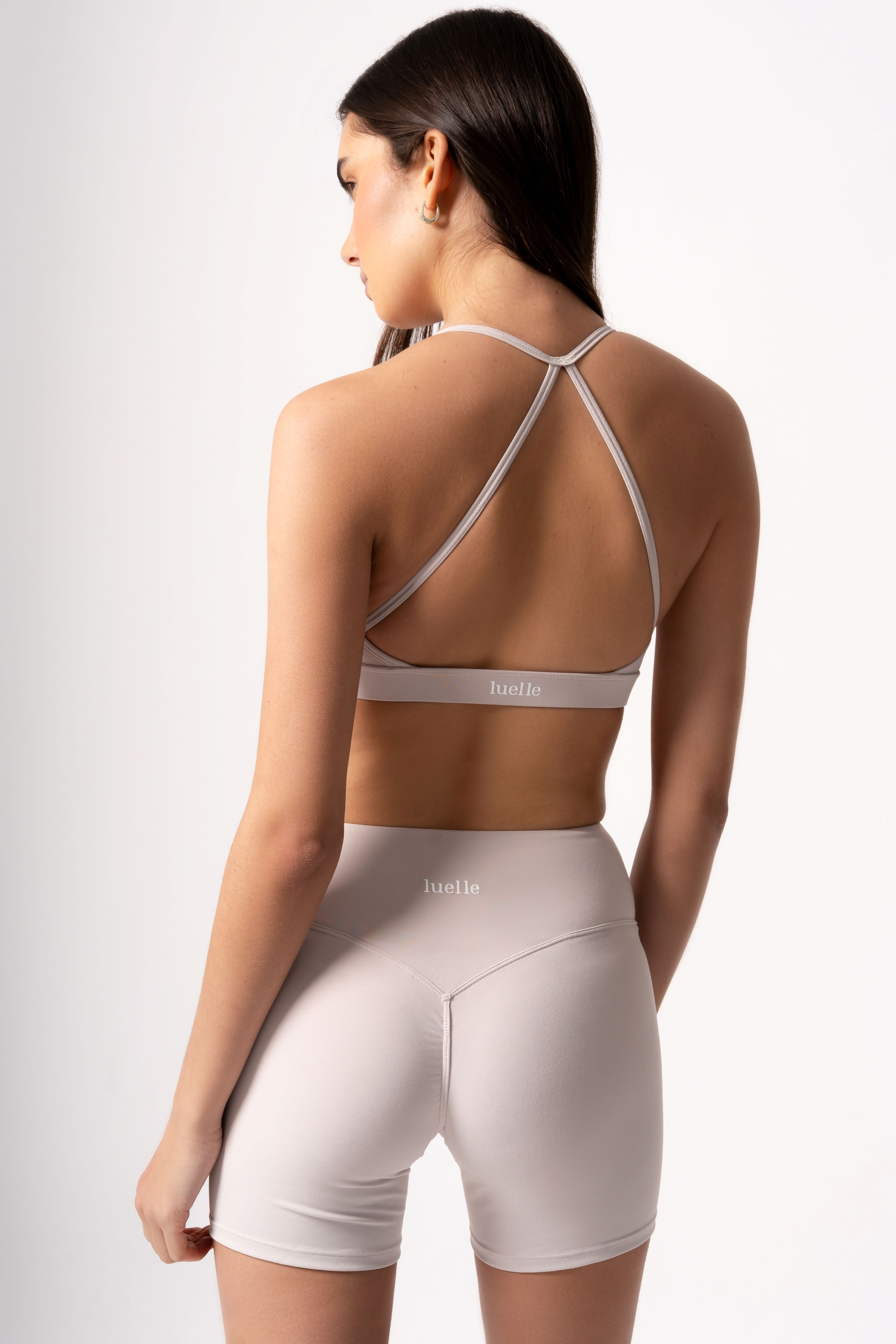 Silhouette Sports Bra – Light Grey